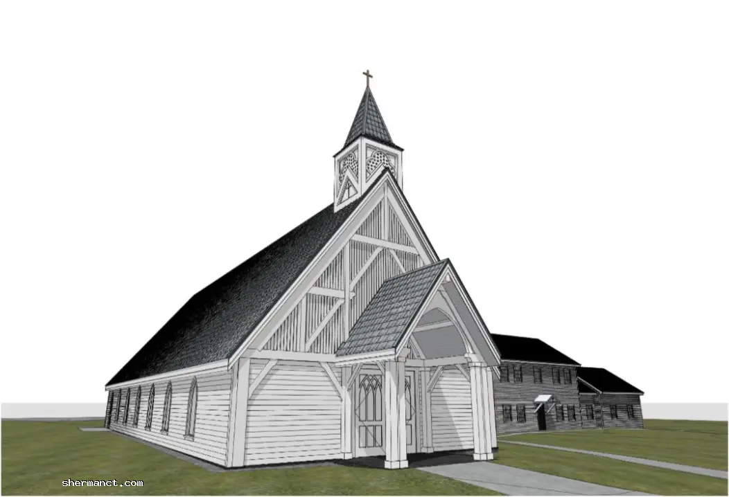 Trinity Church Sherman CT Rendering